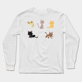 petit chats Long Sleeve T-Shirt